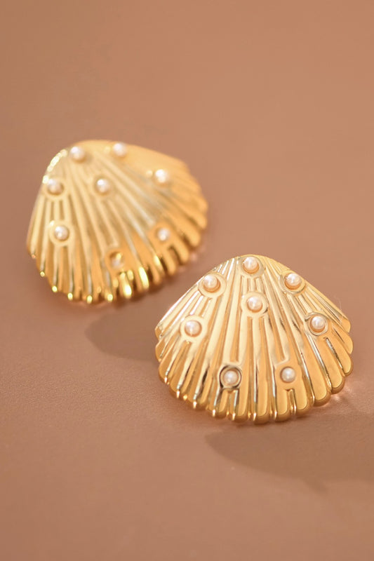 SS-E12-S0OX3T7800 -Non-tarnish Stainless Steel Earrings