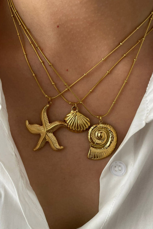 SS-N11-S0OX3T7804 -Non-tarnish Stainless Steel Necklace